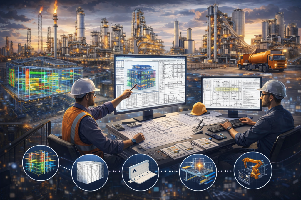 Industrial engineering for cement plants